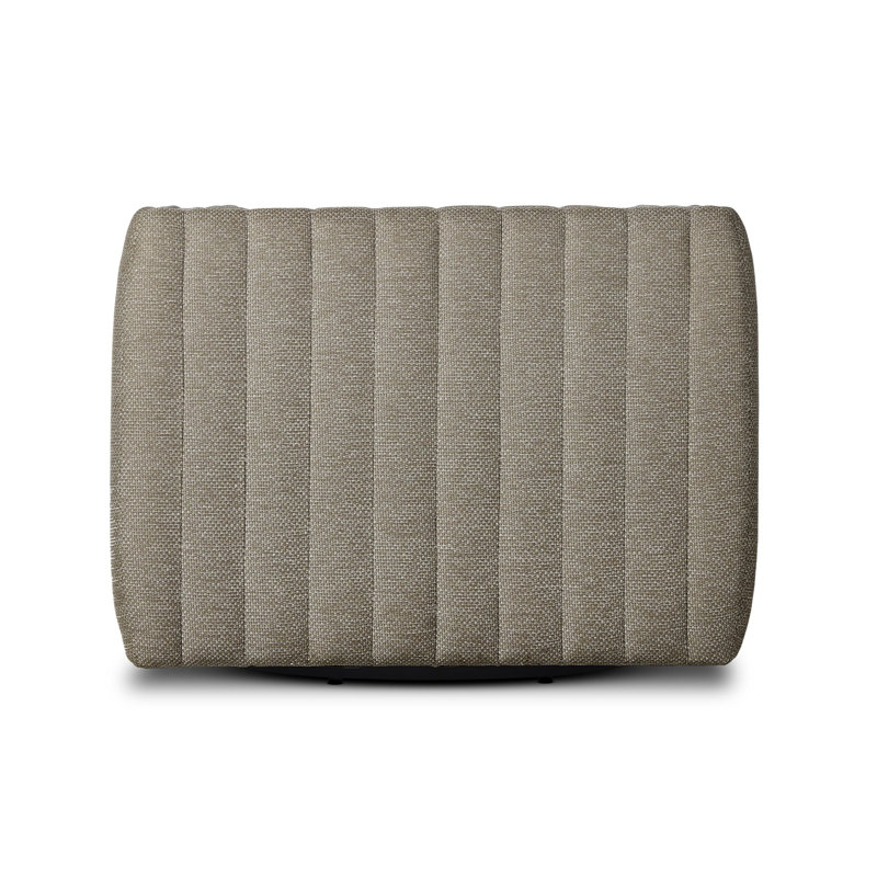 Augustine Outdoor Swivel Lounge Chair, Casa Gray