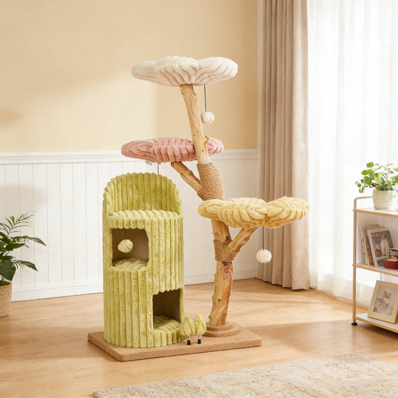 Fashionable Multi-level Cat Climbing Frame