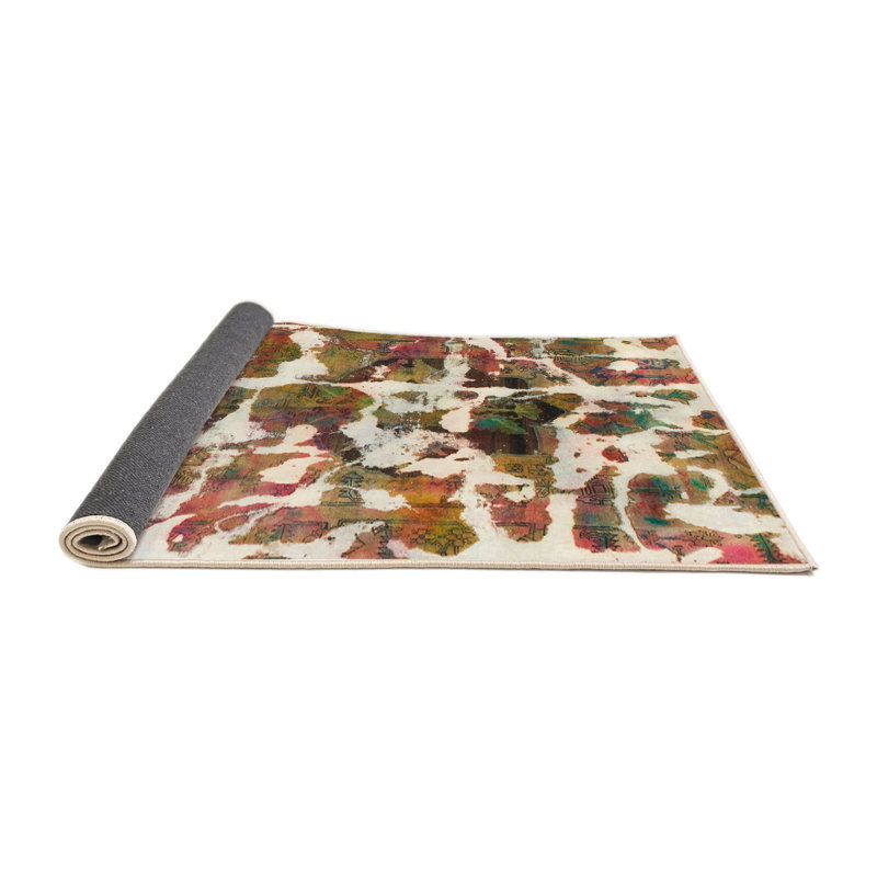 Tapis abstrait moderne 841, Rond 8 pi