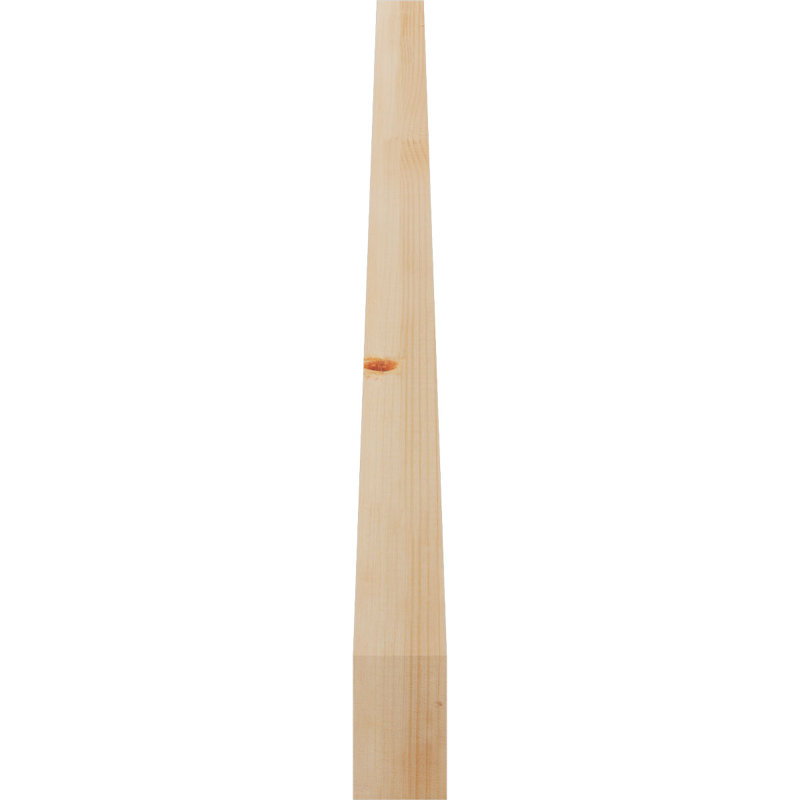 Attelle de genou traditionnelle, H 40 po x l 3,5 po x P 34 po, Douglas (lisse)