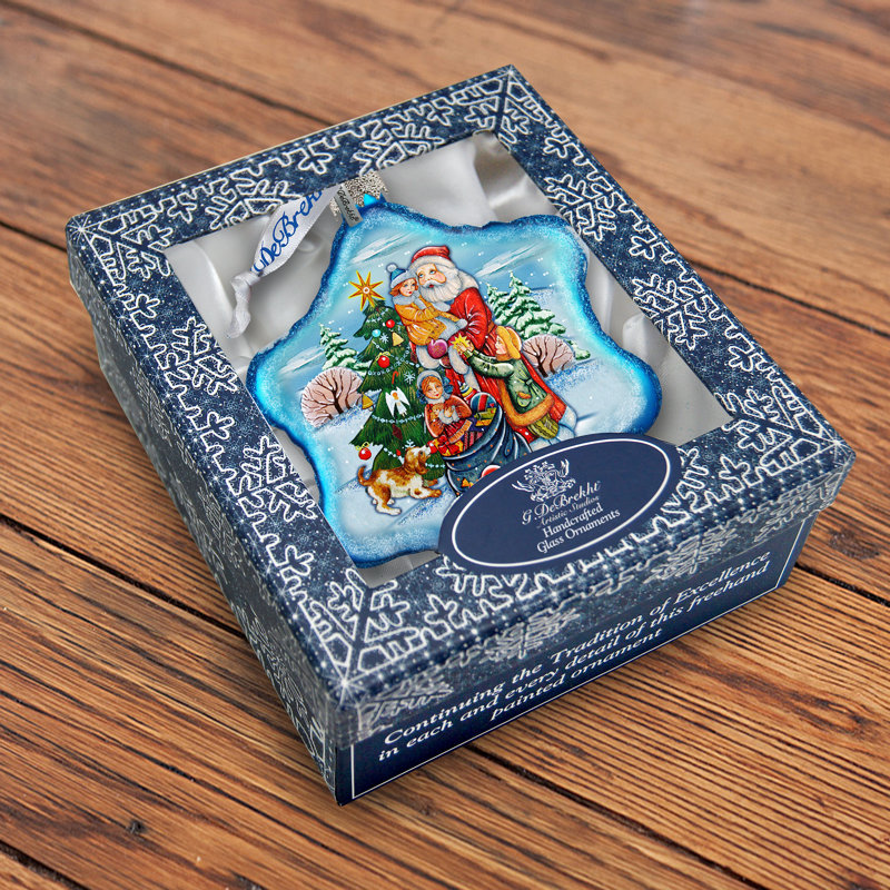 Ornement en forme de flocon de neige Holiday Splendor Guardian