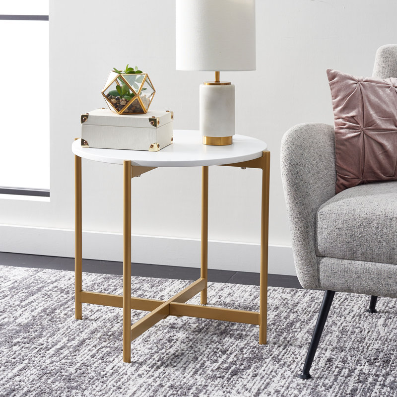 Table d'appoint, Blanc