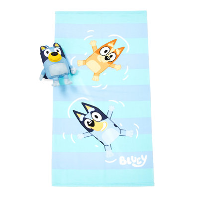 Bluey Bath Buddy & Towel Set