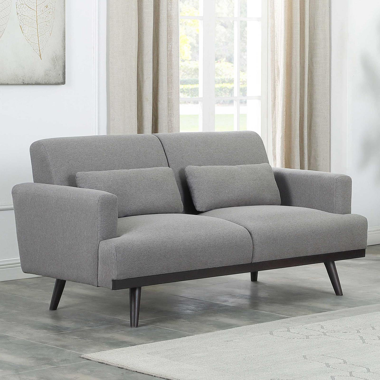 Corrigan Studio® Kemen 72.75'' Recessed Arm Loveseat | Wayfair