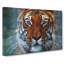 Tiger In The Blue Painting - Wrapped Canvas-56661958