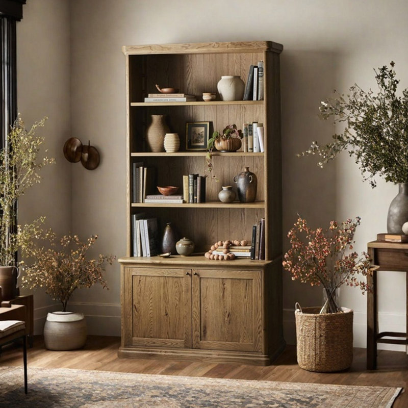American style unique design bookcase