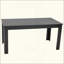 Table de salle à manger rectangulaire en bois pour 4 à 6 personnes (table seulement)