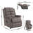 Syair Faux Leather Lift Assist Recliner-1884049360