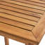 Table de bar rectangulaire en bois, finition, hauteur de 40 pouces, utilisation à l'extérieur, matériau d'usure fabriqué à partir de décor, peu d'entretien