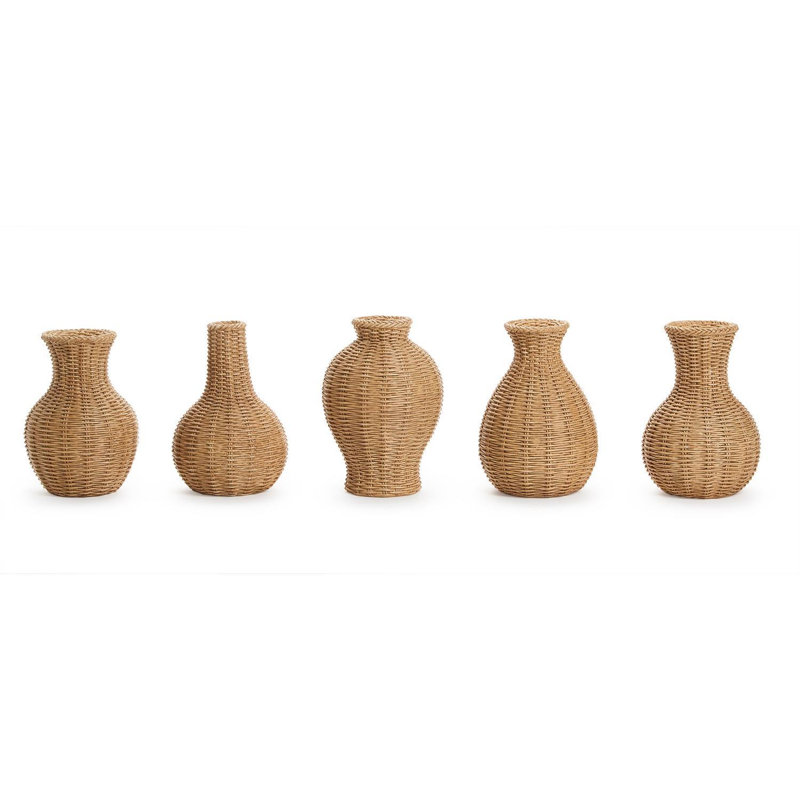 Ensemble de 5 vases Natural Beauties