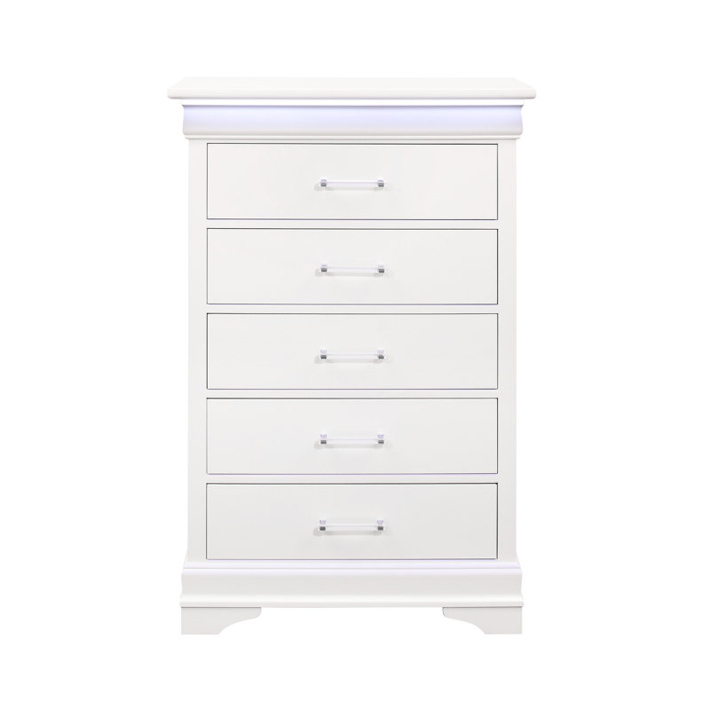 COFFRE BLANC AVEC DEL, Blanc
