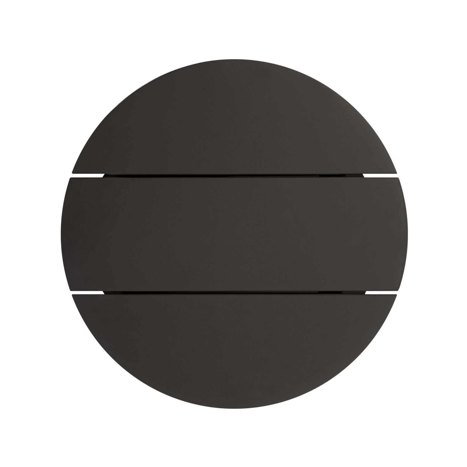 Boston Outdoor Round Metal End Table-Bronze