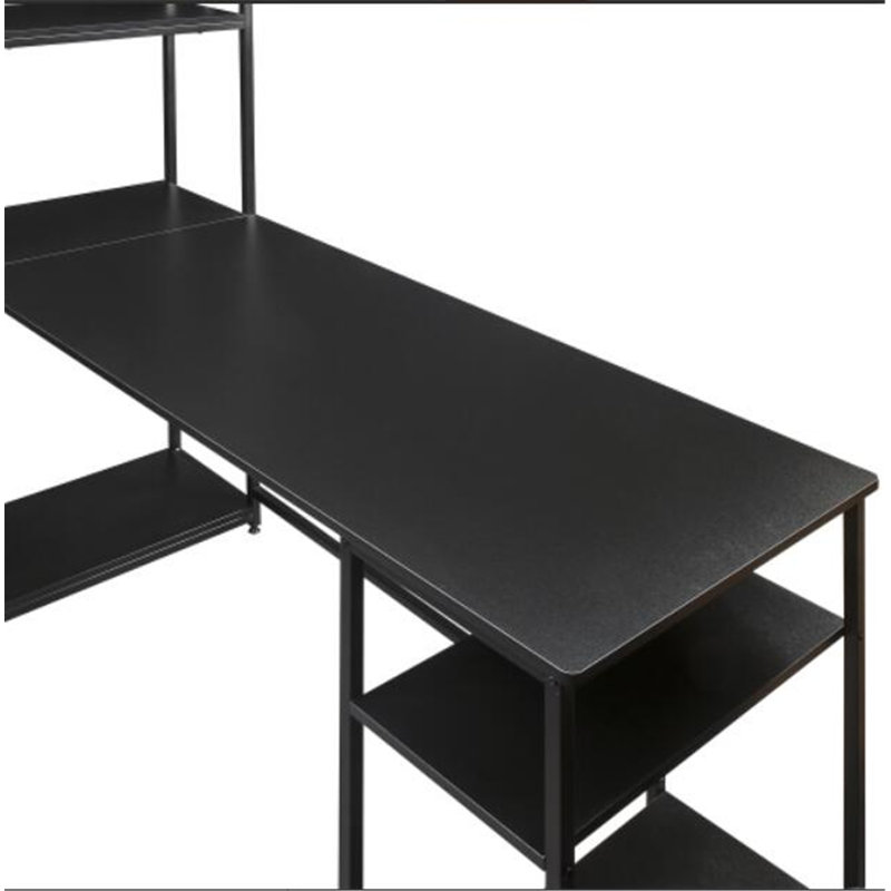 Bureau d'ordinateur Elzada, Noir