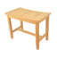 Spateak Grade-A Teak Wood Wina Shower Seat 24" Outdoor Patio Stool Bench
