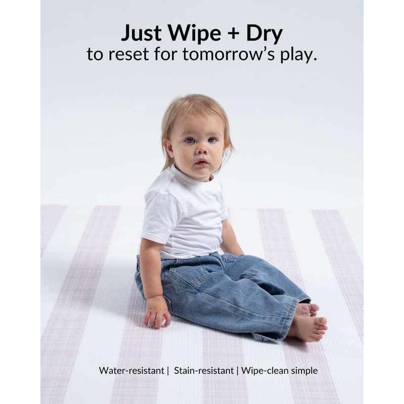 Reversible Emerson Foam Playmat, Pink