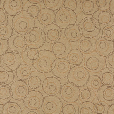 Tissu géométrique circulaire