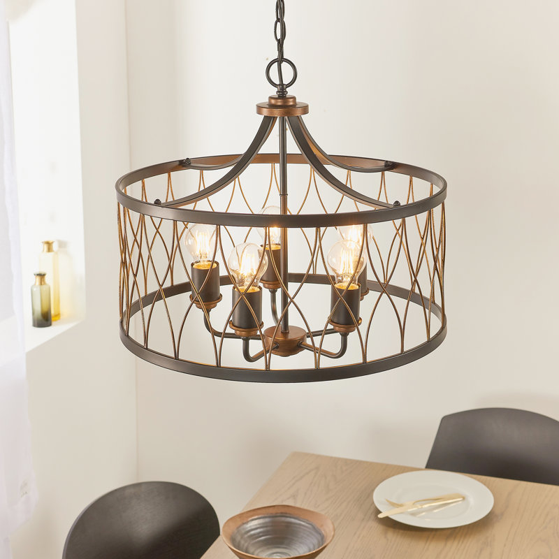 Wigbrecht 5 - Light Drum Chandelier