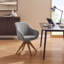 Upholstered Swivel Armchair-328588118