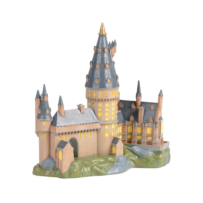 Mini-figurine miniature du château de Poudlard, département 56, Harry Potter
