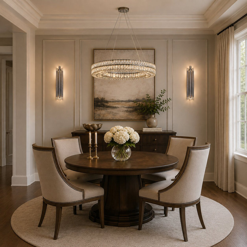 Sibdon 16 - Light Geometric Chandelier