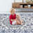 10x13 Ft Vintage Distressed Medallion Area Rug Machine Washable Non-Slip Area Rugs Retro Indoor/Outdoor Home Decor-1503619909-1503619906