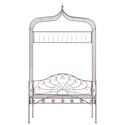 Banc de jardin en acier inoxydable Ethanmichael