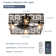 19.68'' Crystal Square Caged Flush Mount Ceiling Fan with Light Kit and Remote