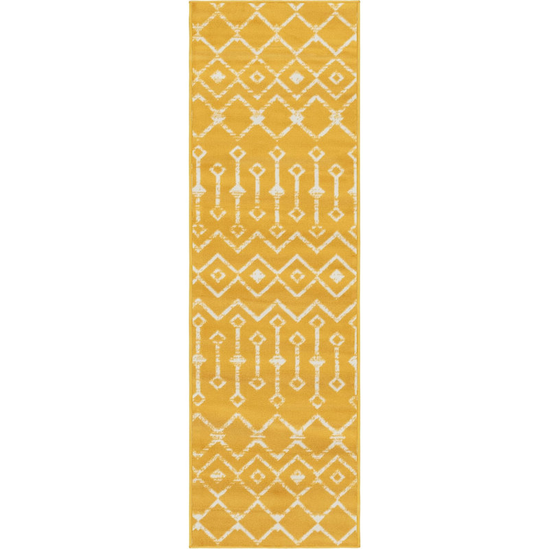 Aemtenan Abstract Indoor Rug, Runner 2' x 6'7"