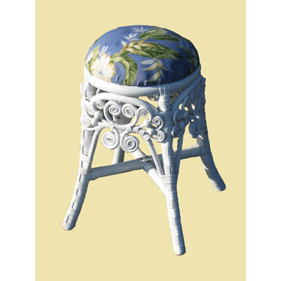 Classic Wicker Stool