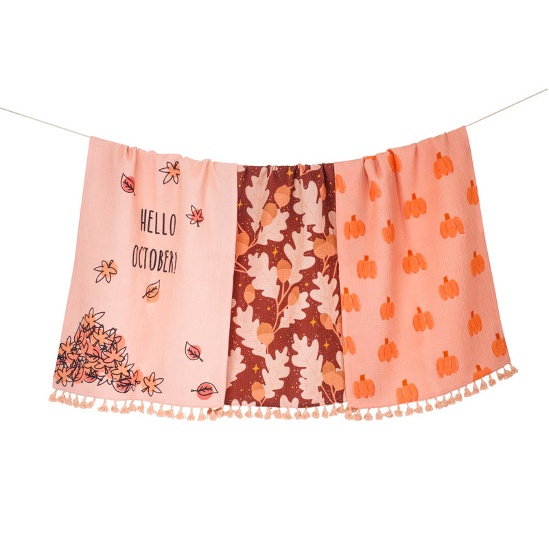 Ensemble de serviettes Hello Hello Autumn Autumn