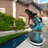 Emiliah Mermaid with Dolphin and Turtle Statue