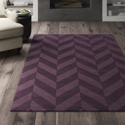 Zora Wool Chevron Indoor Rug