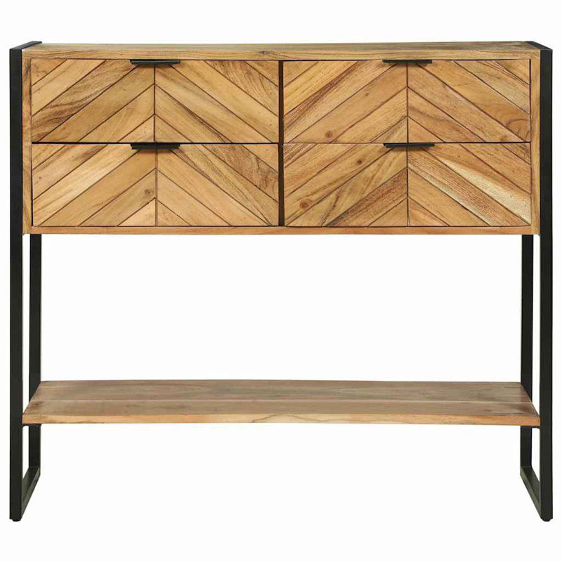 35cm Solid Wood Console Table