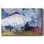 «Saint Lazare station in Paris» par Monet, galerie d'art sur toile tendue-1624654197