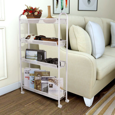 Chariot utilitaire roulant 4 couches