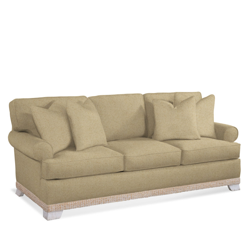 Fairwind 83" Sofa Bed with Reversible Cushions, Elite Sand; 0321-74, Gel Memory Foam Mattress