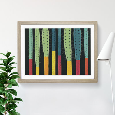 Abstract Cactus Vol.2 - Framed Print