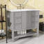 Ensemble de meuble-lavabo 36 po avec armoire et tiroirs 36 po-151262932