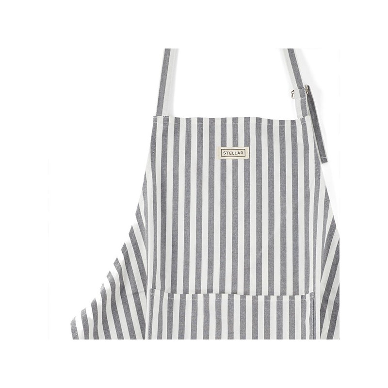 Textiles Striped Chef Apparel