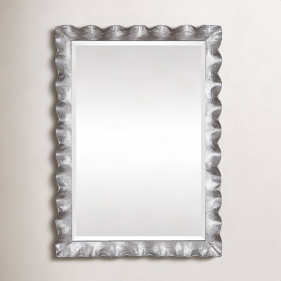 Edith Metal Scalloped Wall Mirror