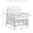 Borgen Patio Chair with Cushions