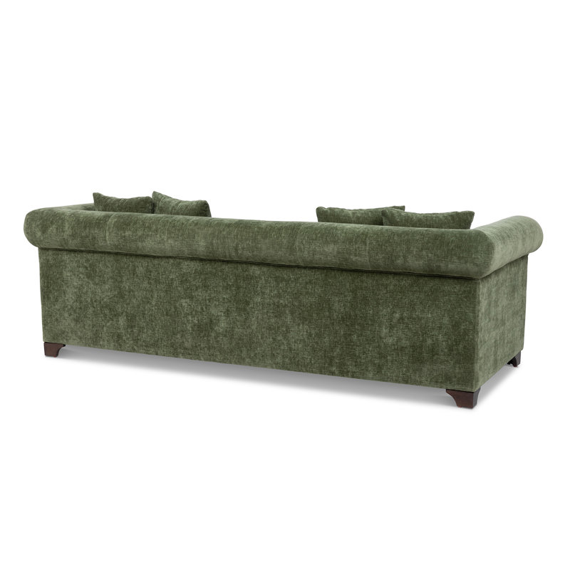 Tuxedo Sofa, Taupe, Green