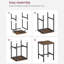 Belldas Square Outdoor Bar Table - 60 cm W 60 cm D-595672130-595672135