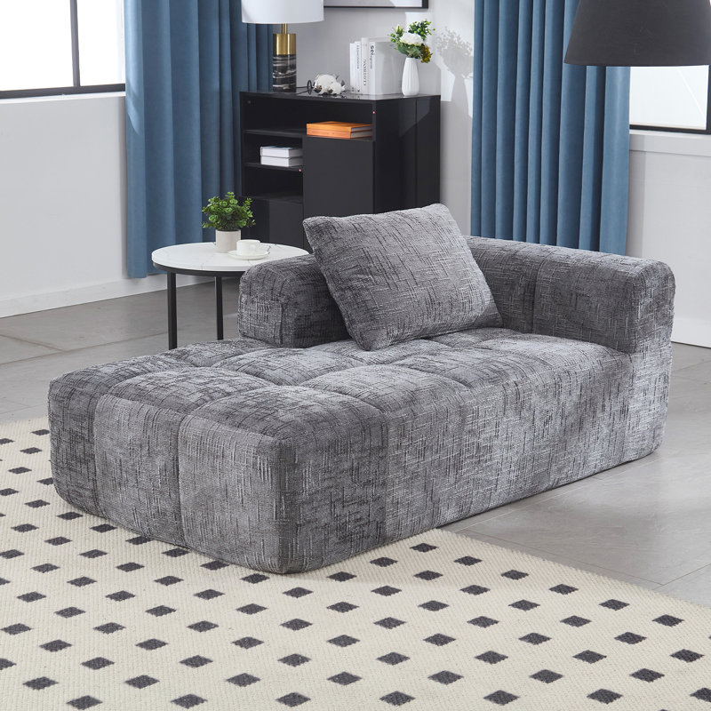 Canapé en chenille United We Win, Gris