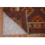 Tapis oriental géométrique Kilim 5 x 6