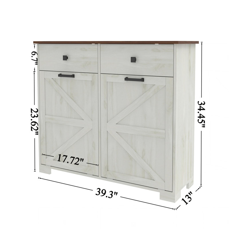 Wood Laundry Hamper With Handles