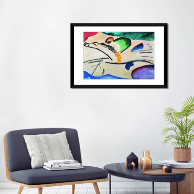 " Lyrically (Lyrisches) " by Wassily Kandinsky