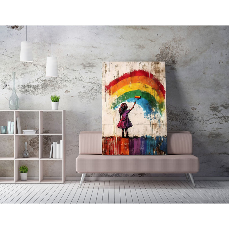 Peinture décorative sur toile
