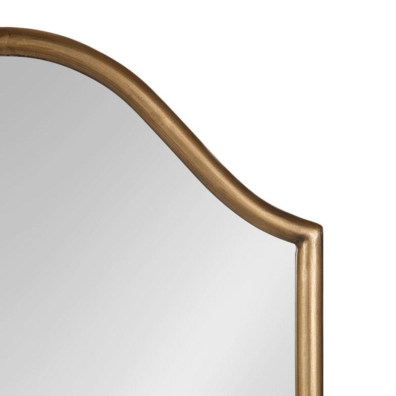 Miroir de salle de bain Daxon, Or, H 24 po x l 18 po