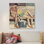 « sleepy couple », reproduction d’art sur toile